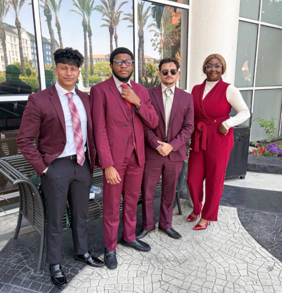 Professional team discussion in a modern office environment