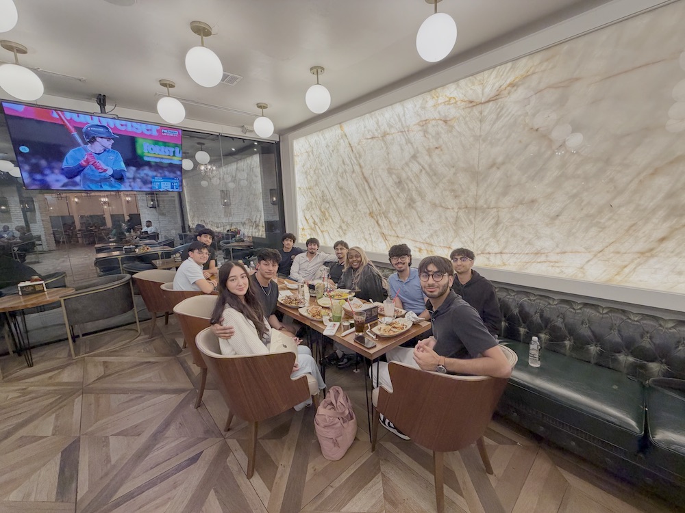 Versatile Dynamics team presenting strategy